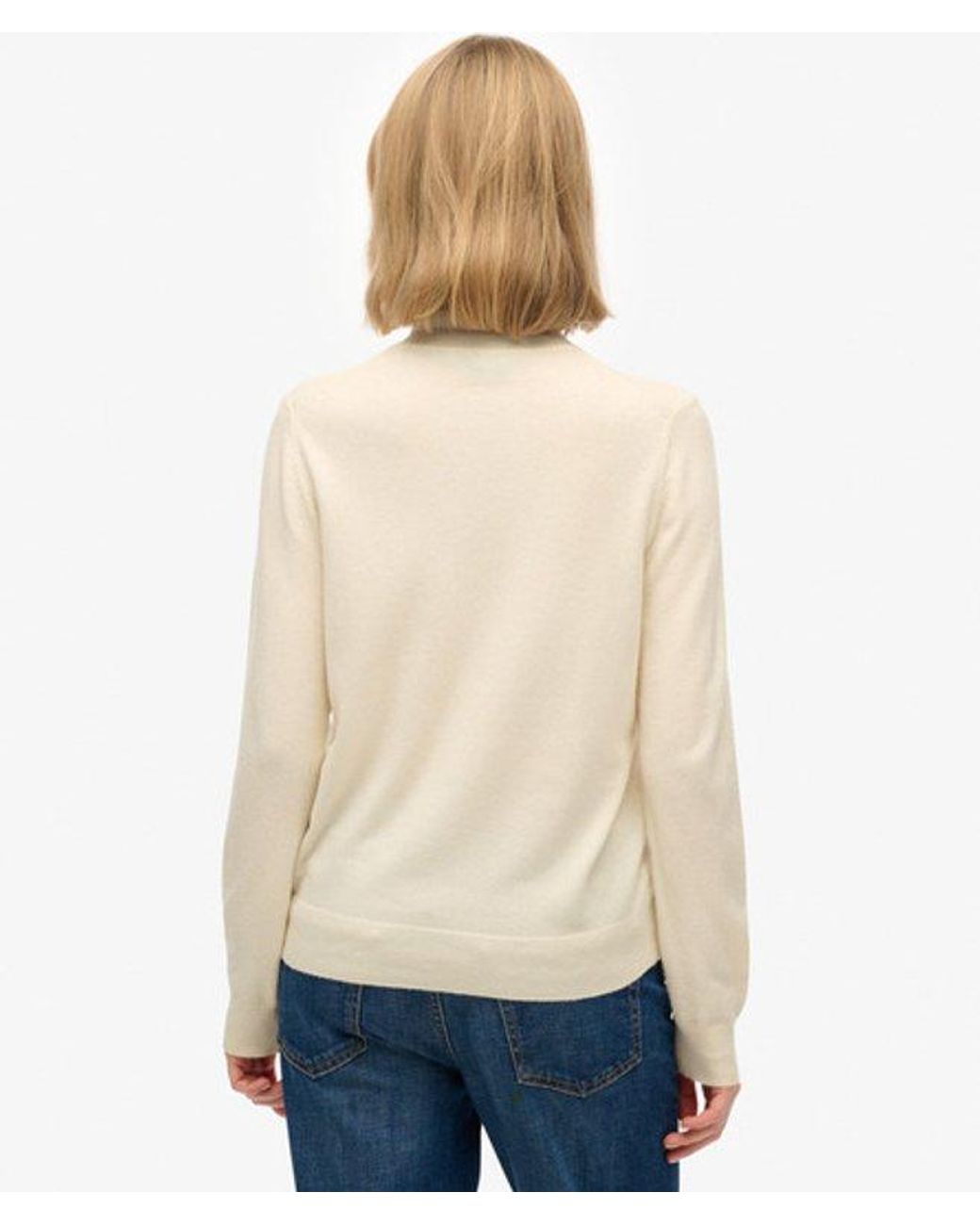 Superdry Natural & Co Classic Turtle Neck Jumper