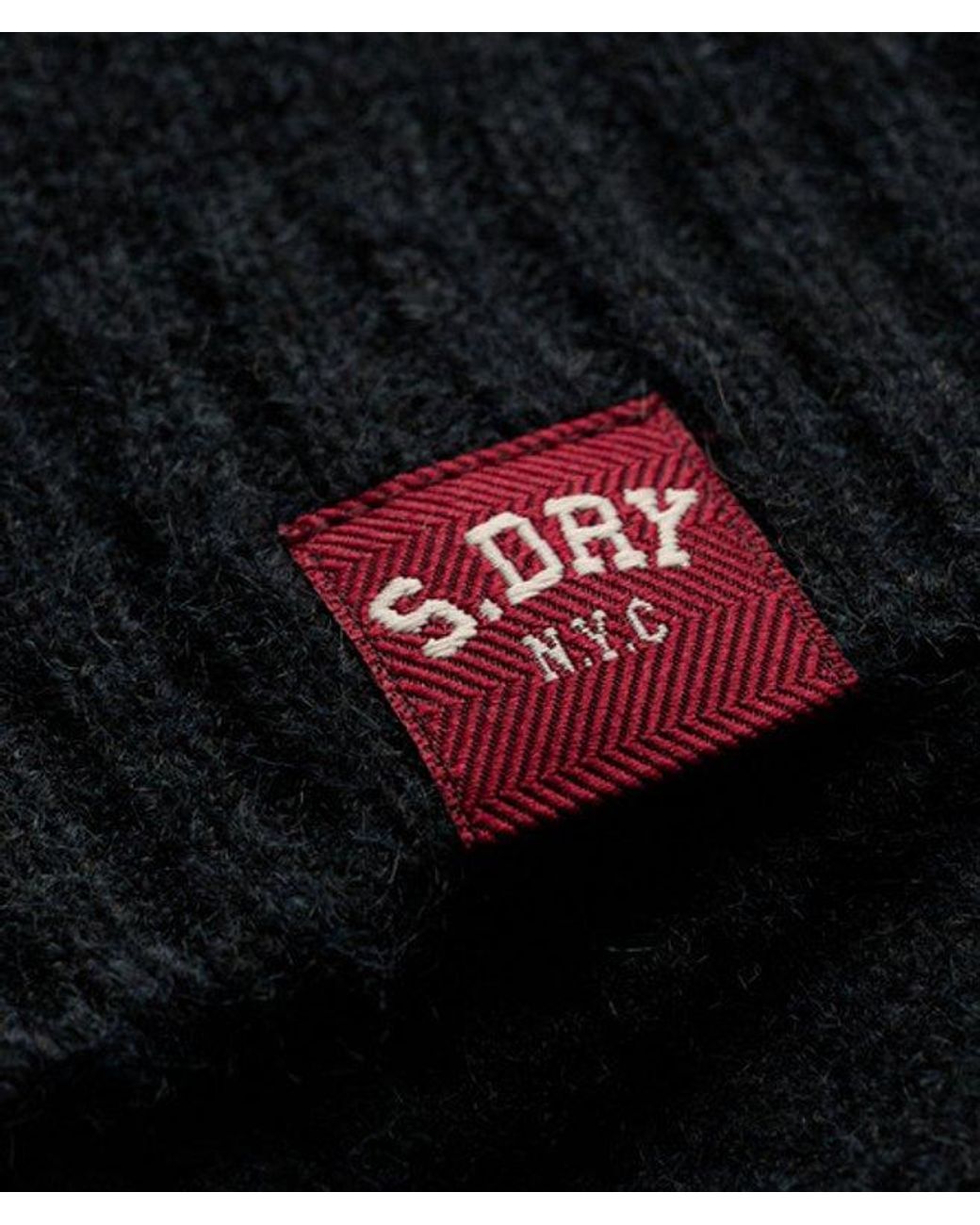 Superdry Blue & Co Bardot Knitted Jumper