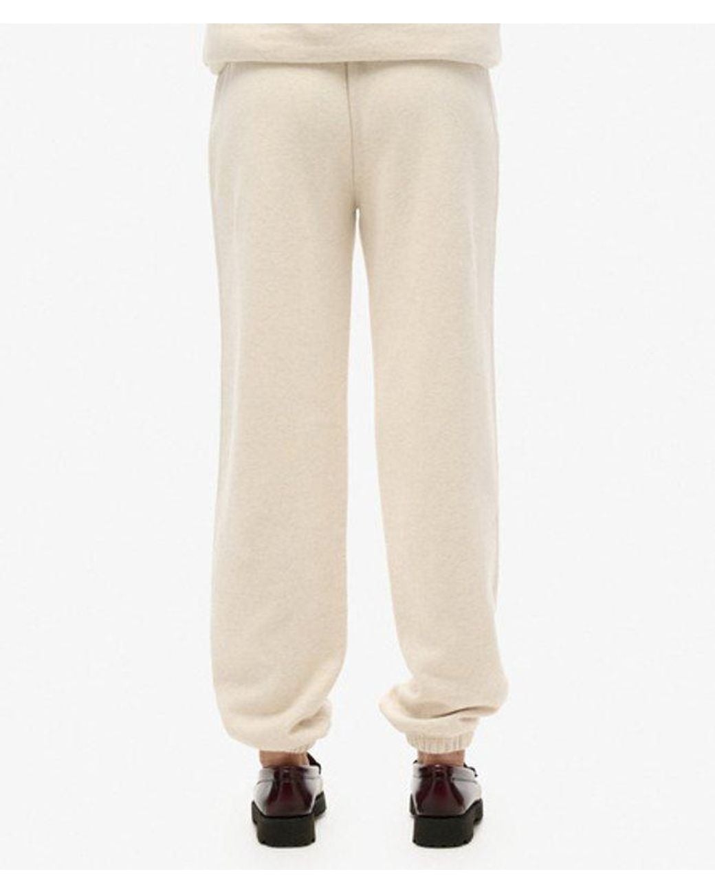Superdry Natural & Co Essential Logo Half Brushed joggers