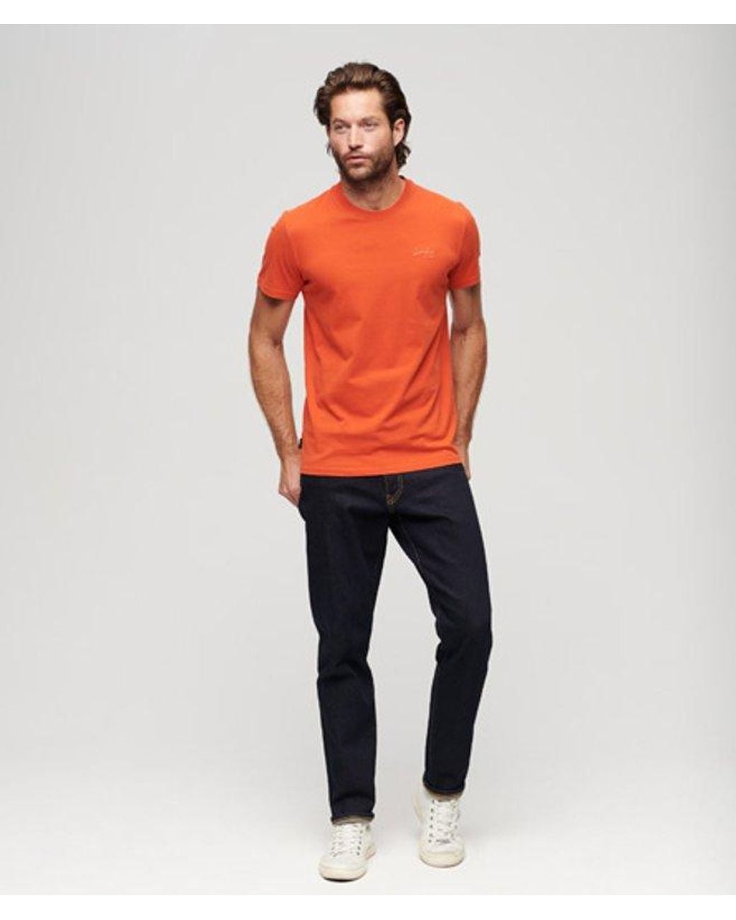 Superdry & Co Vintage Logo Embroidered T-shirt for men
