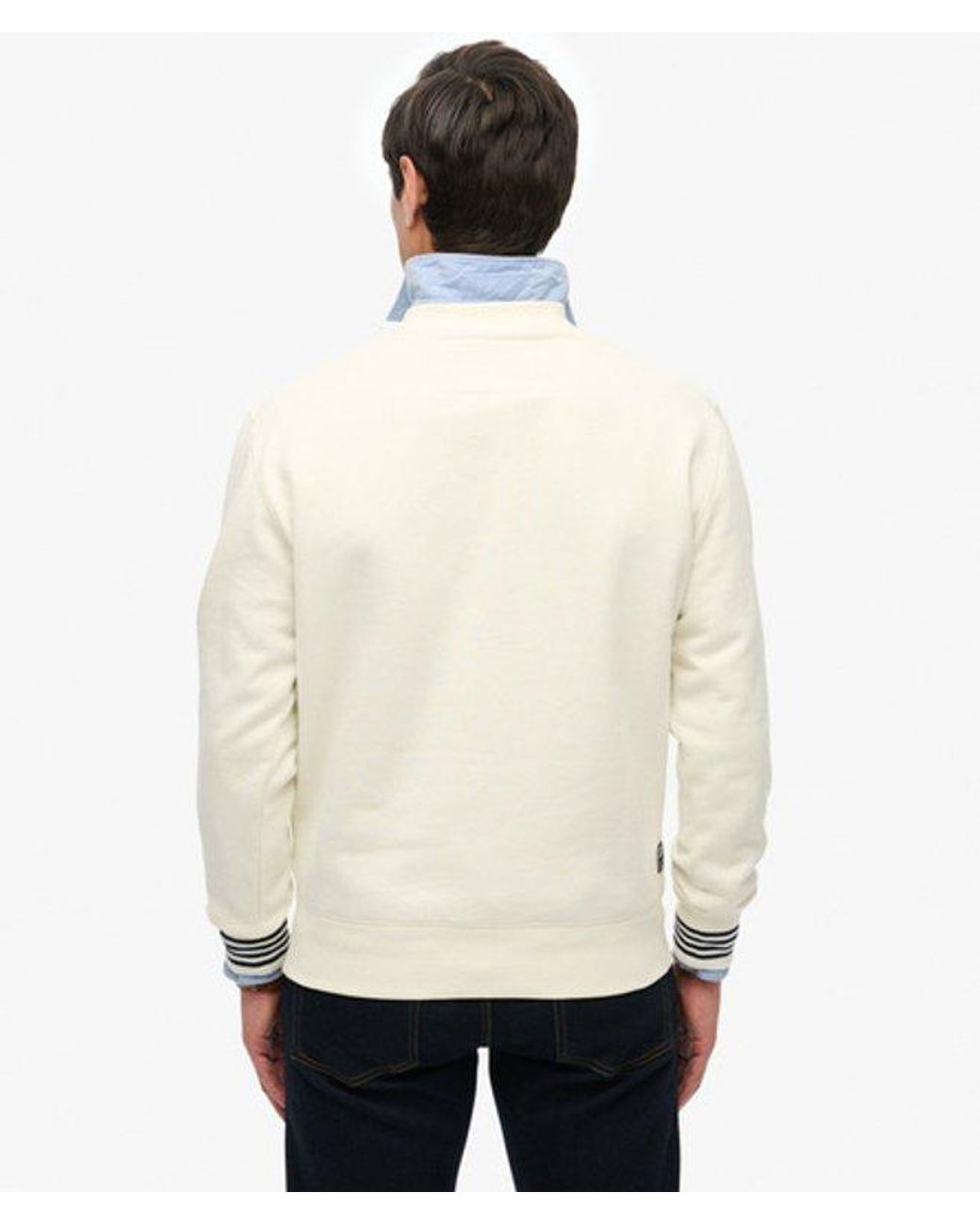 Superdry White & Co Athletic Club Crew Sweatshirt for men