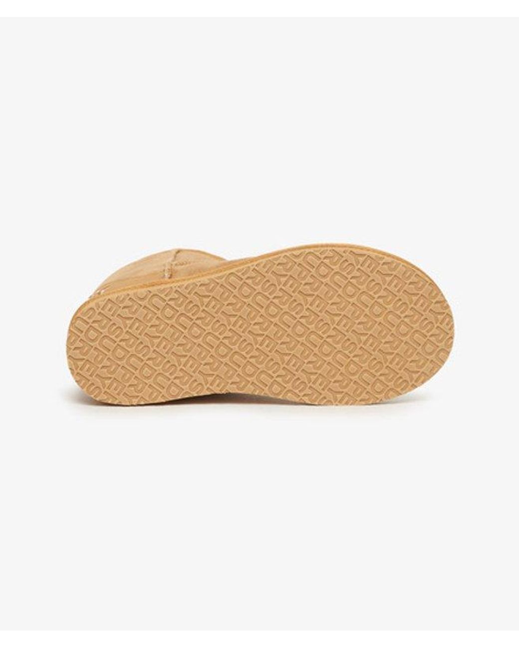 Superdry Natural & Co Suede Sherpa Ankle Boots