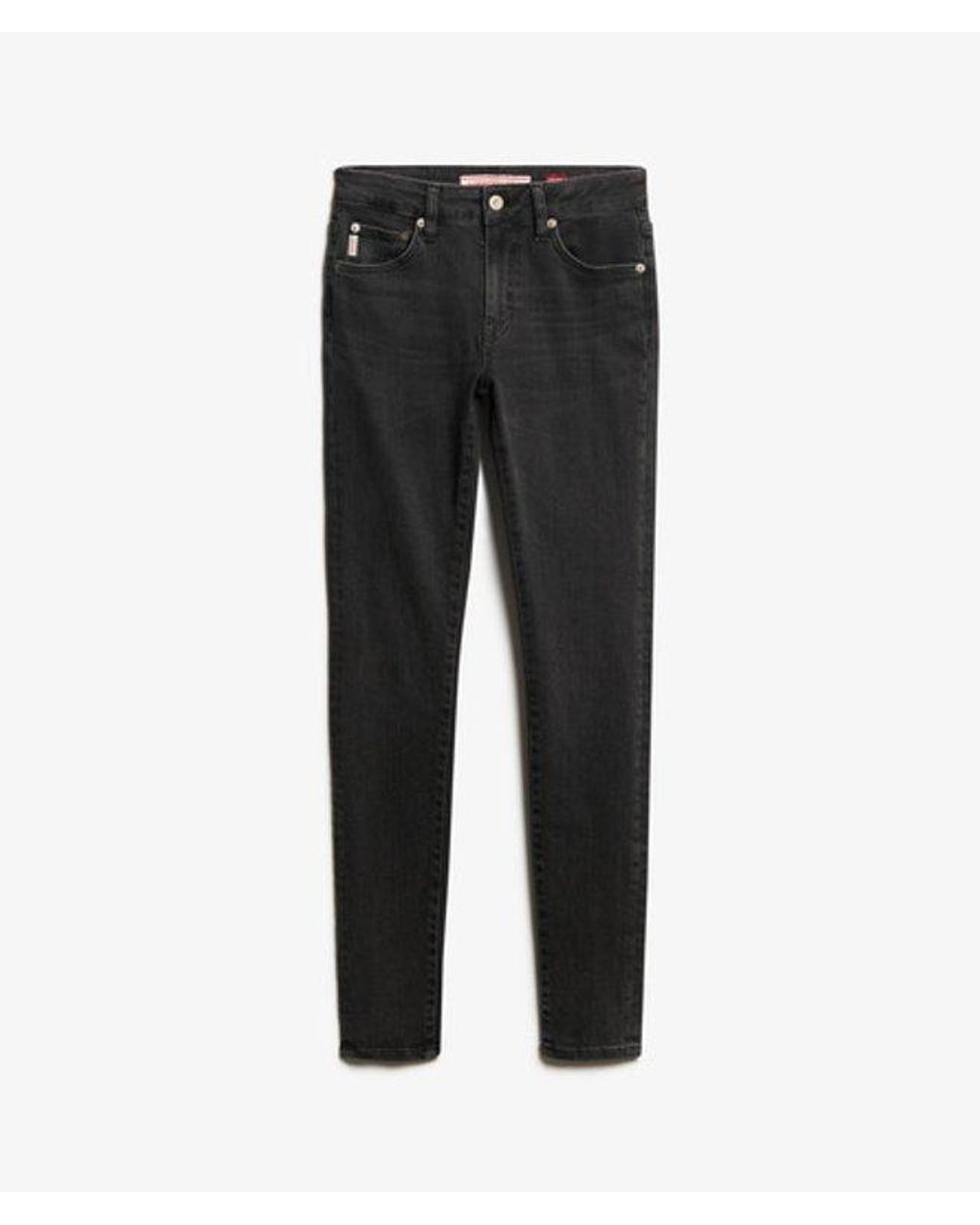 Superdry White & Co Organic Cotton Vintage Mid Rise Skinny Jeans