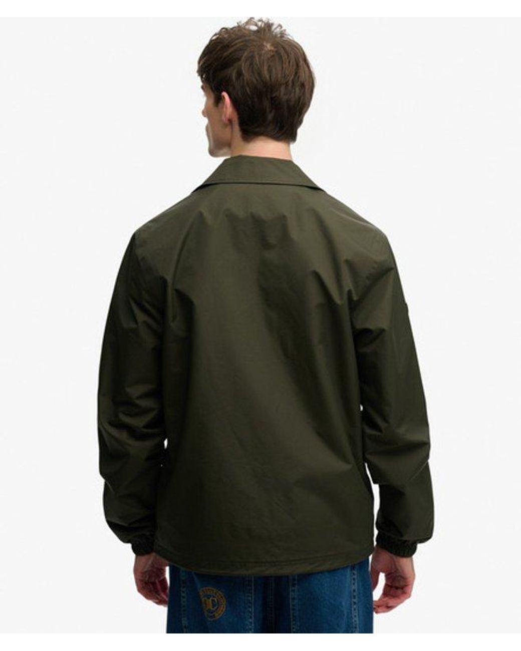 Superdry Surplus Otto Coach Jacket in het Green voor heren