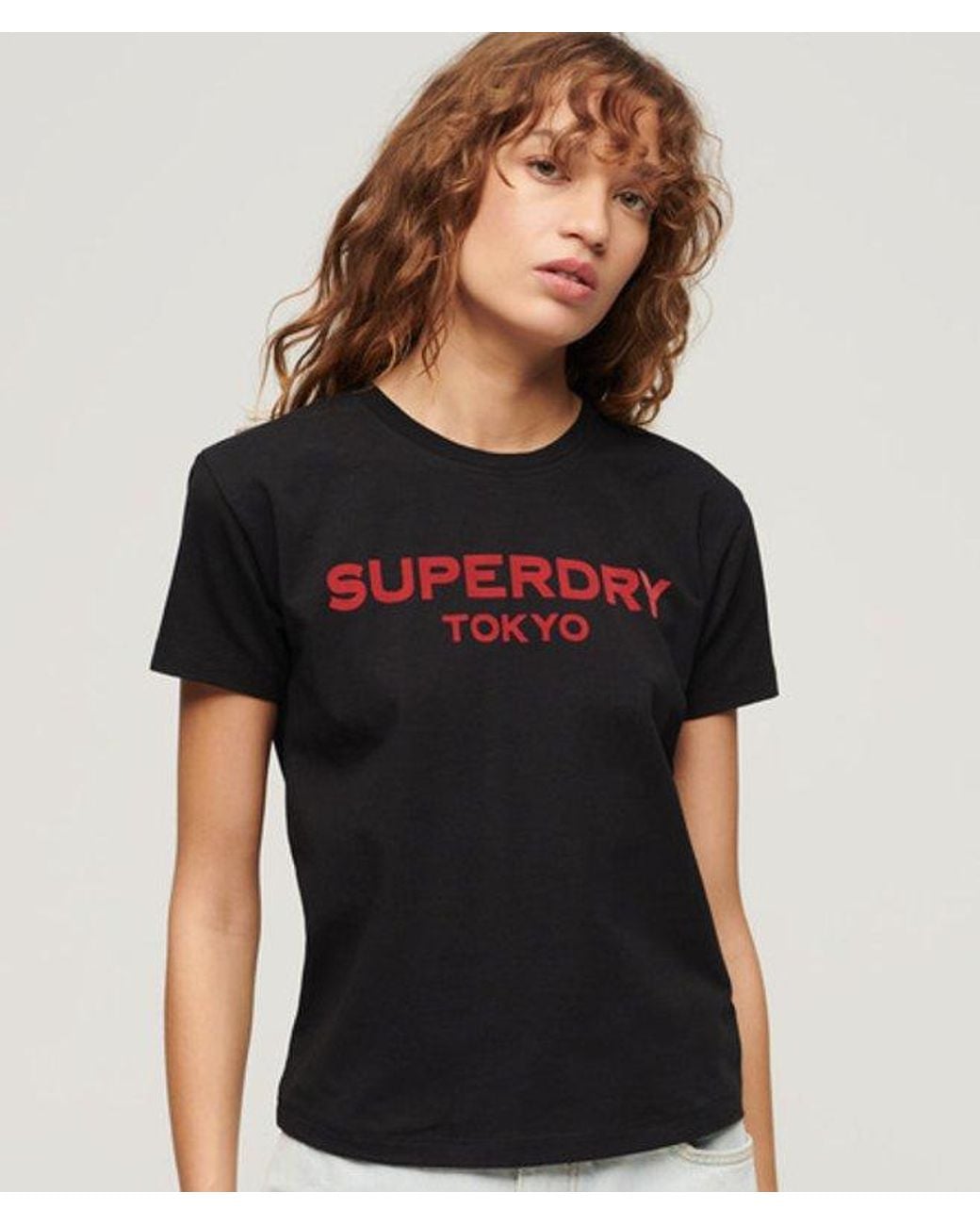 Superdry Black & Co Sport Luxe Graphic T-shirt