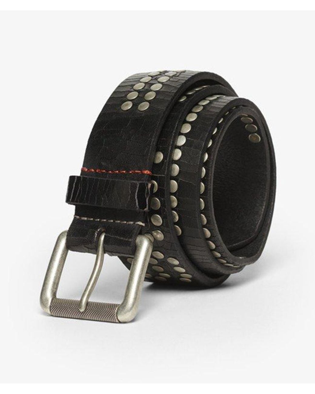 Superdry Black & Co Logo Goods Belt for men