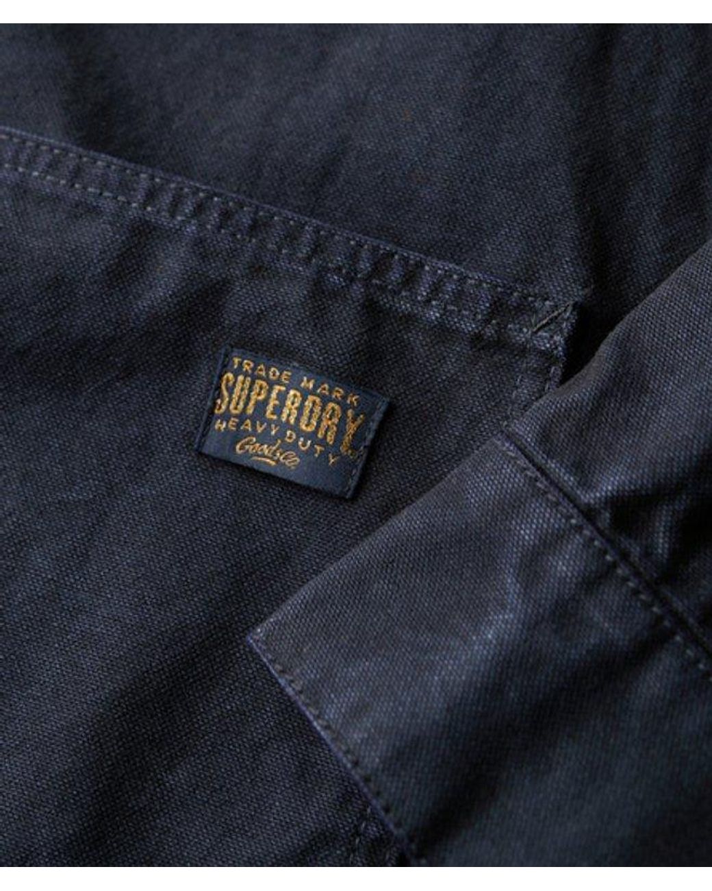 Superdry Blue & Co Canvas Chore Jacket