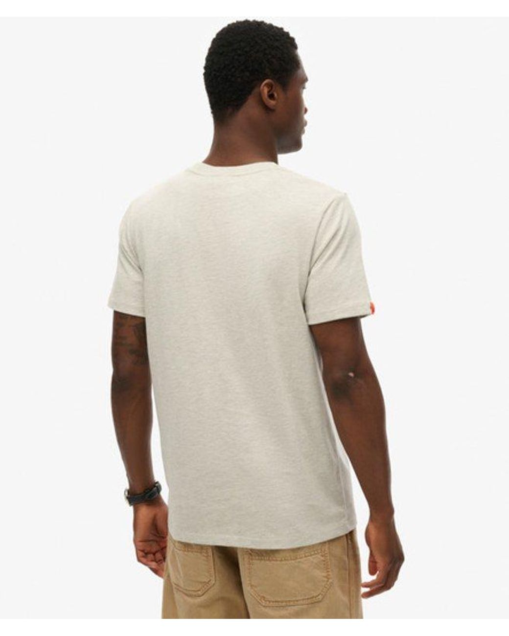 Superdry Gray & Co Vintage Logo Cali T-shirt for men