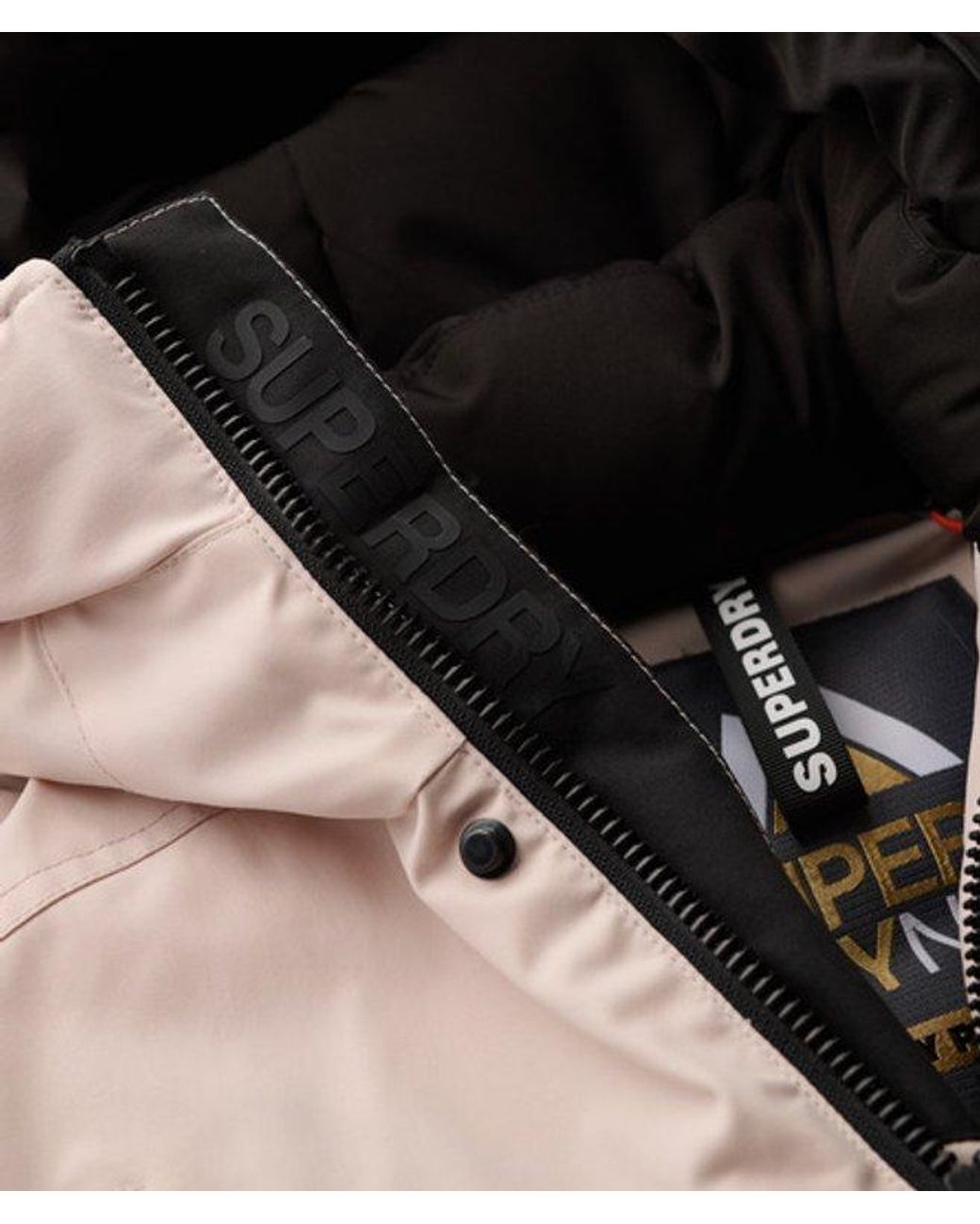 Superdry Natural & Co City Padded Bomber Jacket