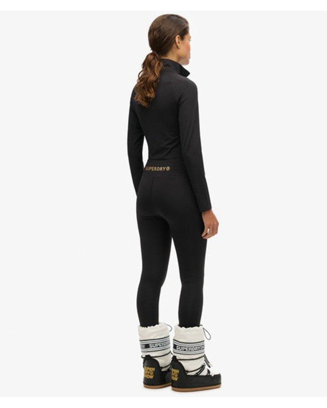 Superdry Black & Co Ski Base Layer leggings