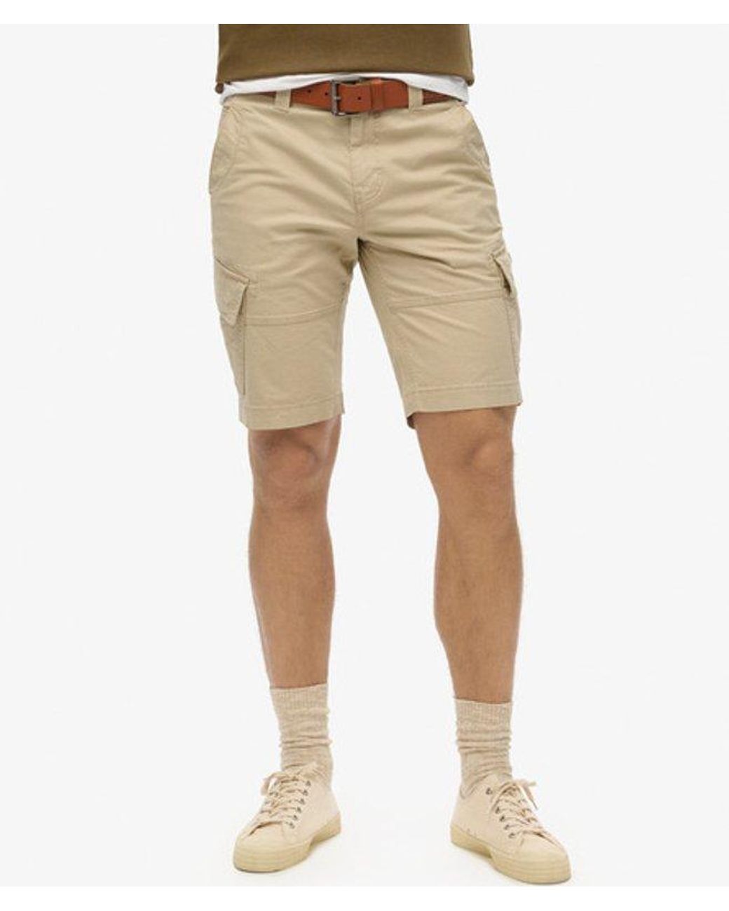 Superdry Natural & Co Organic Cotton Core Cargo Shorts for men