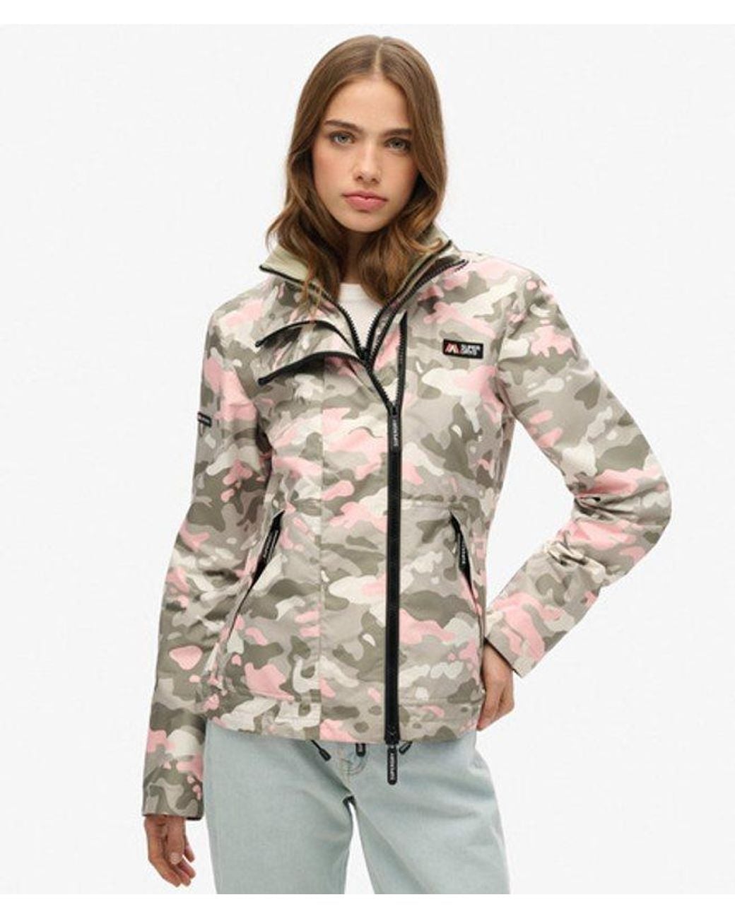 Superdry Gray Mountain Windbreaker Jacket