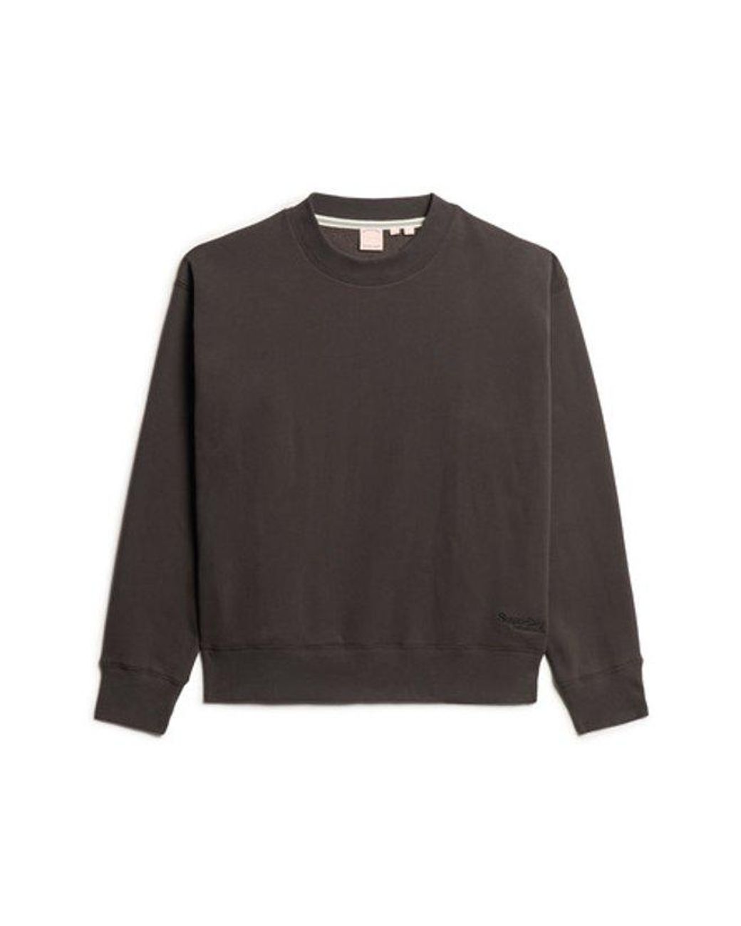 Superdry Black & Co Essential Logo Relaxed Fit Sweatshirt