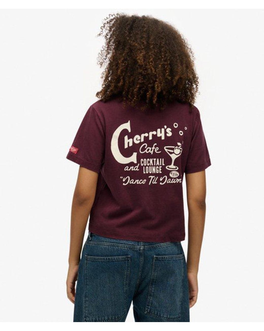 Superdry Red & Co Roadside Trade Relaxed T-shirt