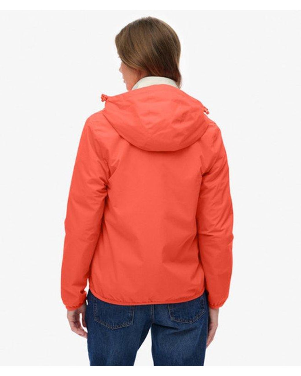 Superdry Red & Co Essential Tri Windbreaker Jacket