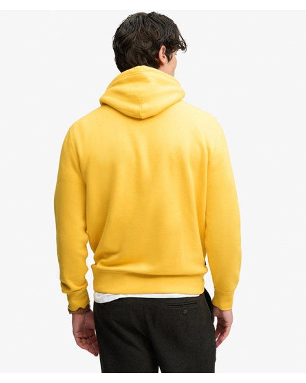 Superdry Yellow & Co Essential Logo Hoodie for men