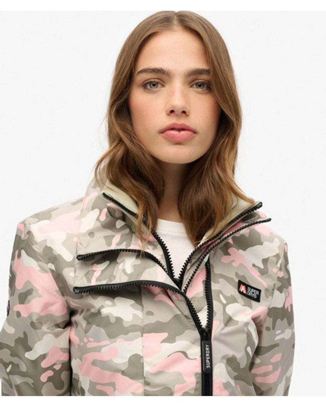 Superdry Gray Mountain Windbreaker Jacket