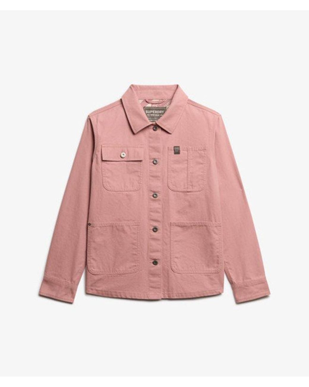Superdry Red & Co Chore Jacket