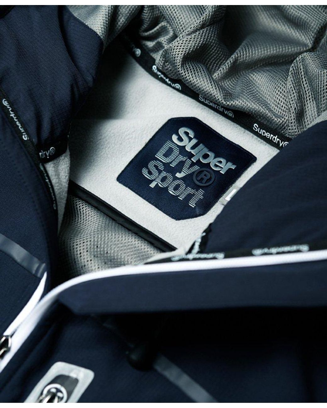 Superdry Polar Team Sport Trakker Jacket Navy in Blue for Men | Lyst