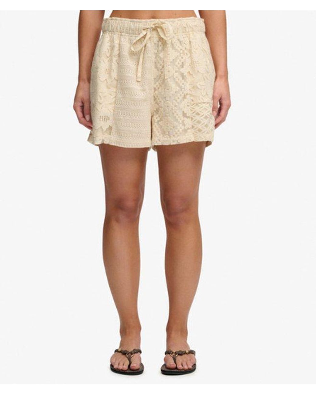 Superdry Natural Lace Beach Short