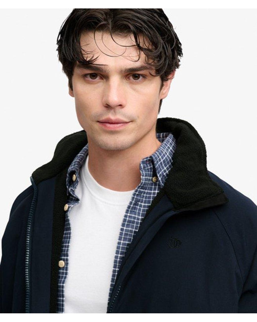 Superdry Blue & Co City Fleece Lined Jacket for men
