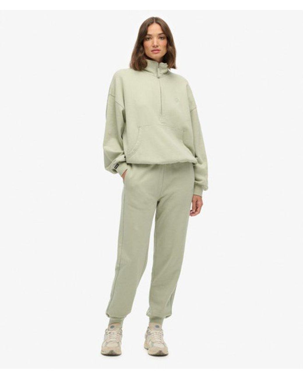 Superdry Green & Co Studios Cuffed joggers