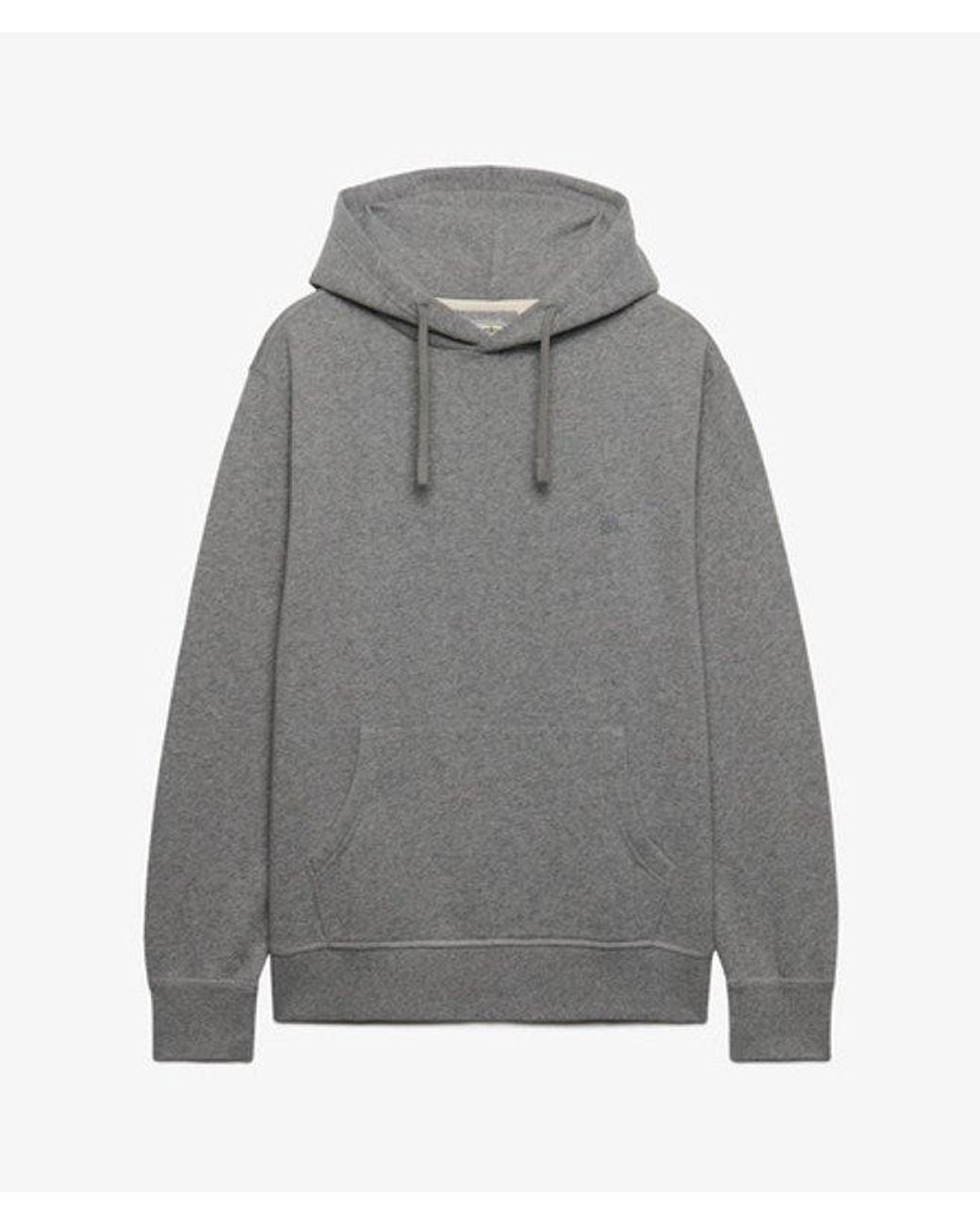 Superdry Gray & Co Essential Logo Hoodie for men
