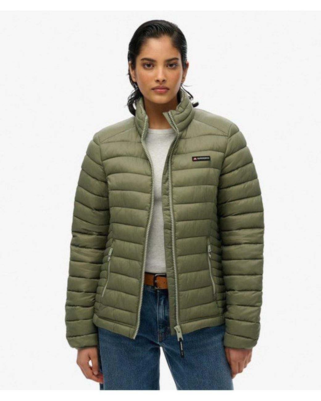 Superdry Green Fuji Lite Padded Jacket