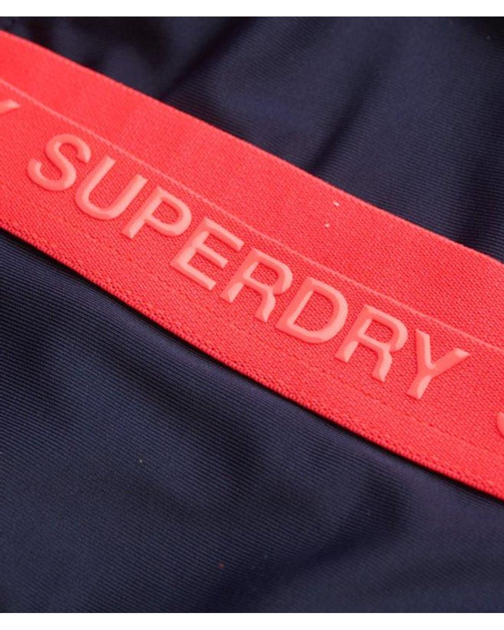 Superdry Red & Co Elastic Classic Bikini Bottoms