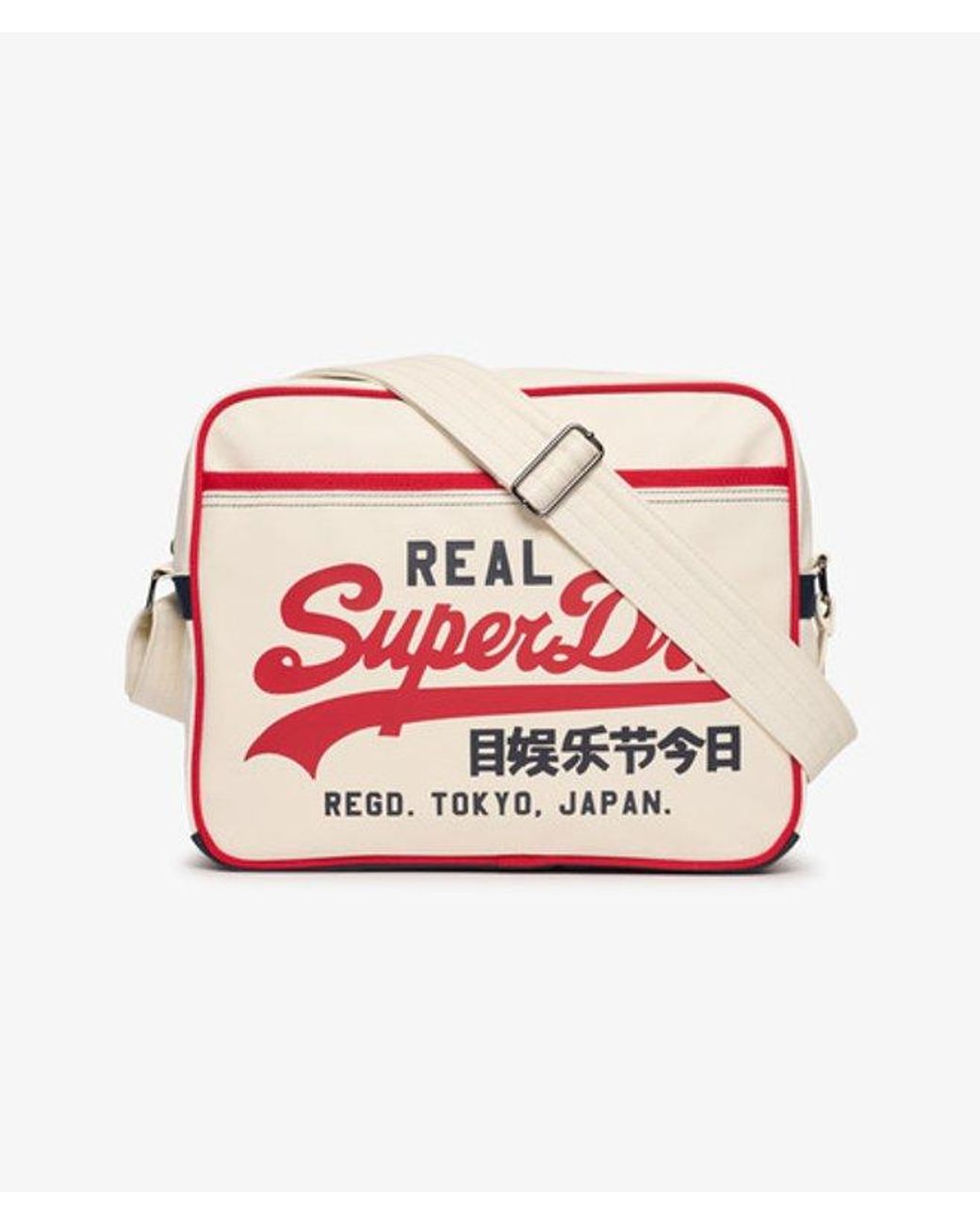 Superdry White & Co Retro Alumni Messenger Bag