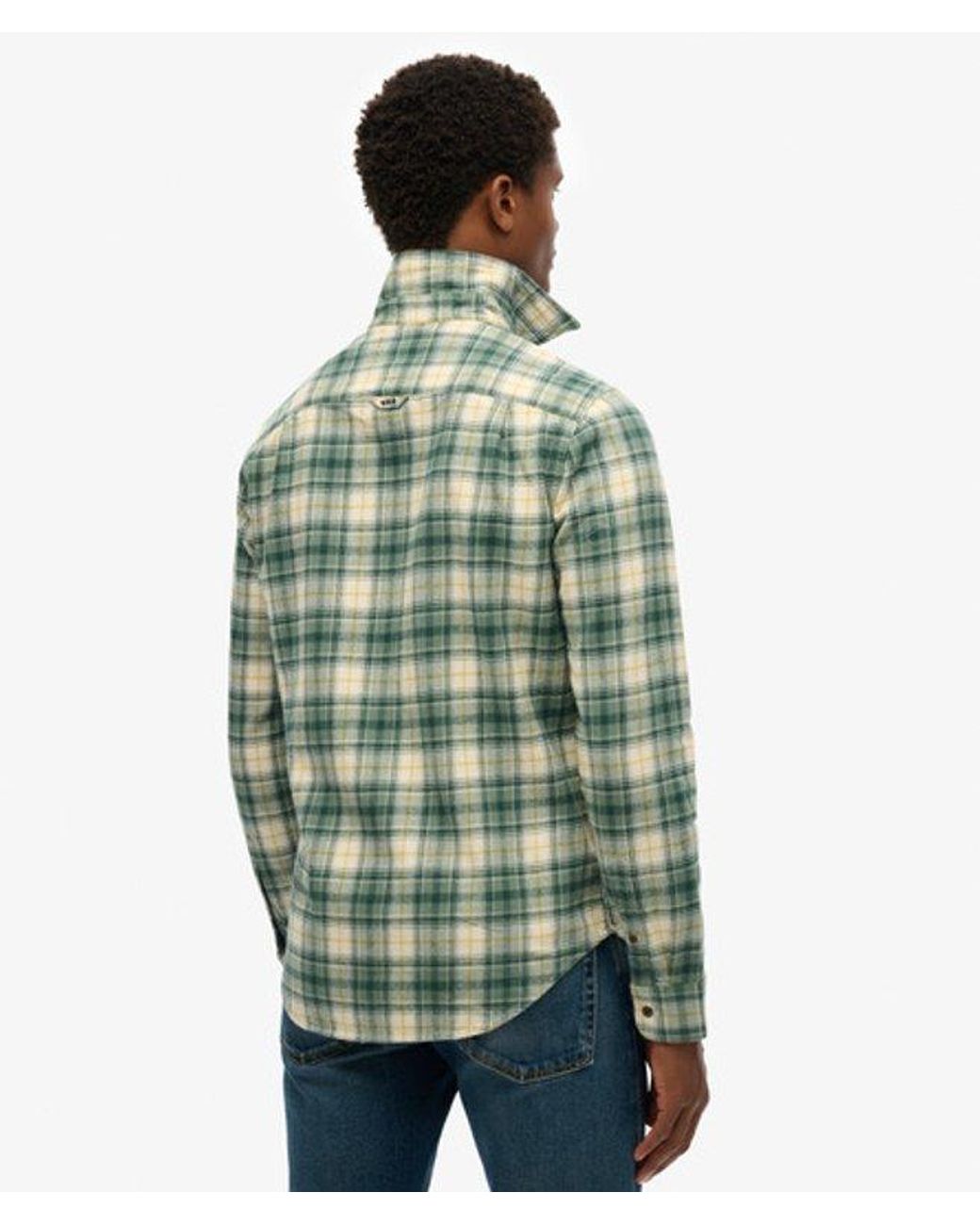 Superdry Green & Co Vintage Lumberjack Shirt for men