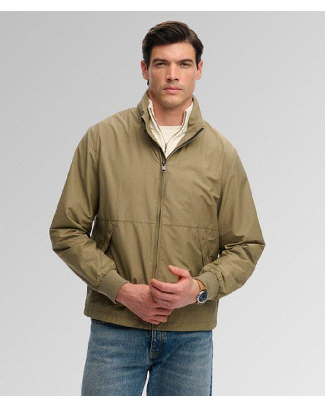 Superdry Green & Co Flyweight Sports Jacket for men