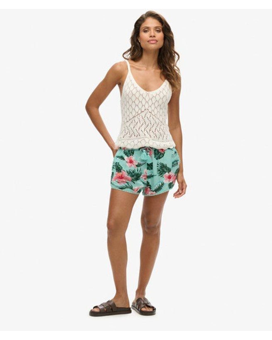 Superdry Blue & Co Beach Shorts