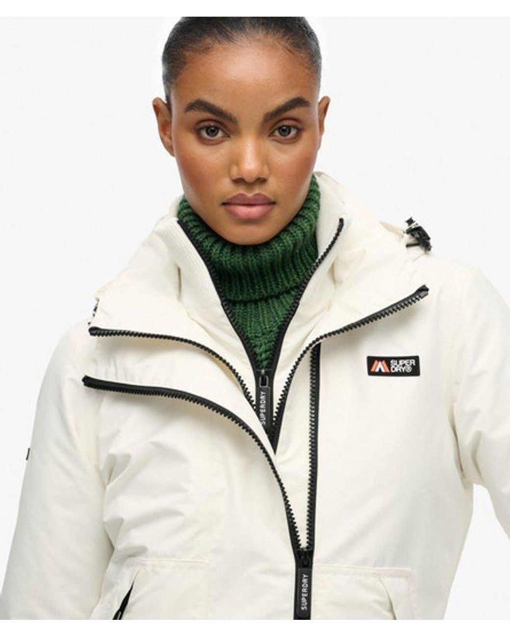Superdry Natural & Co Hooded Mountain Windbreaker Jacket