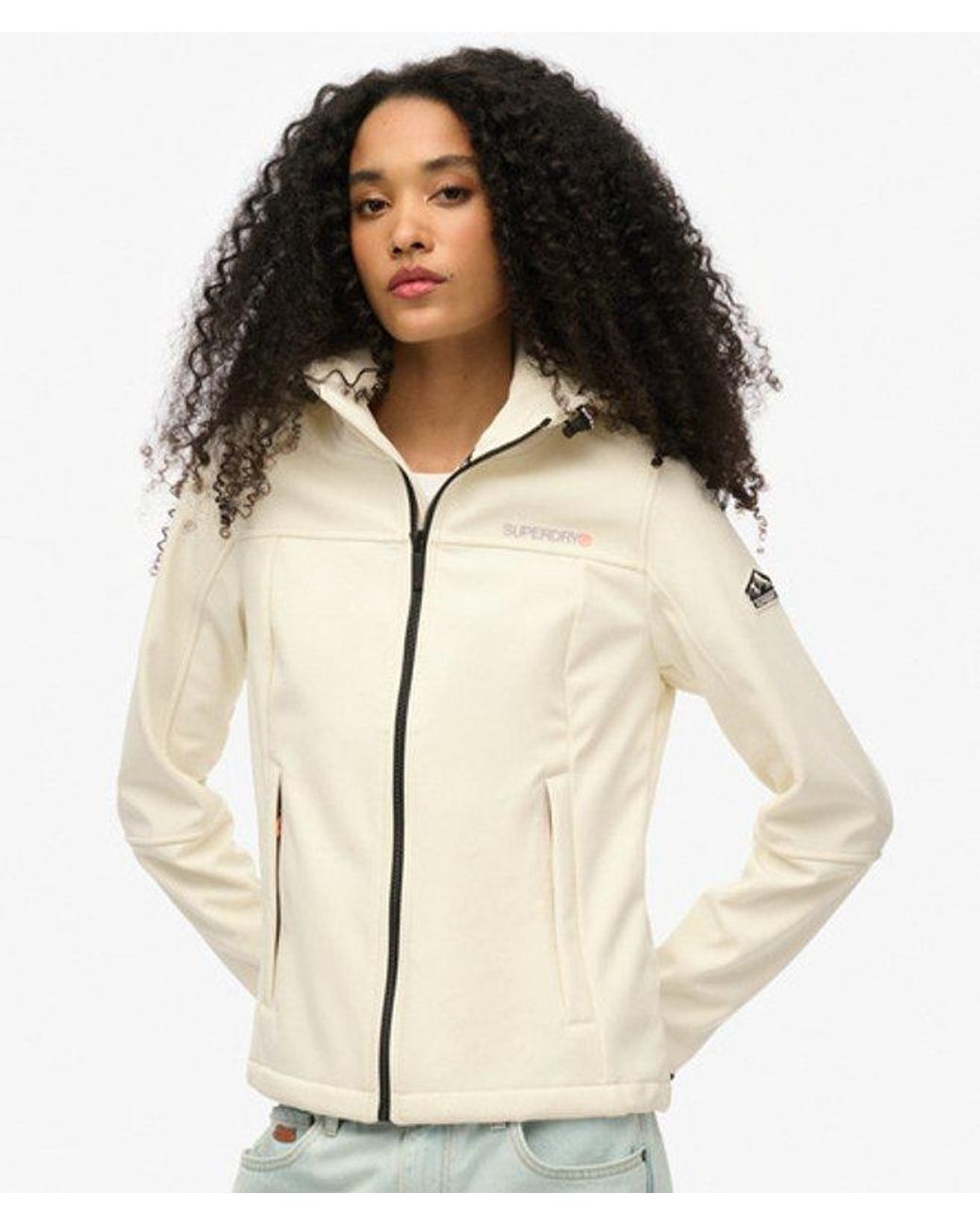 Superdry Natural Hooded Classic Trekker Jacket