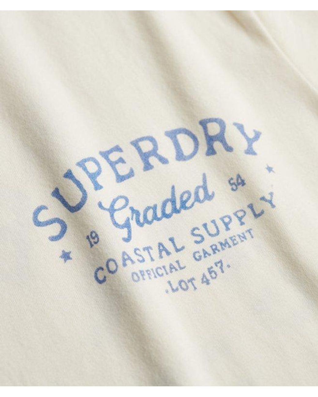 Superdry White & Co Lo-fi Dockside T-shirt for men