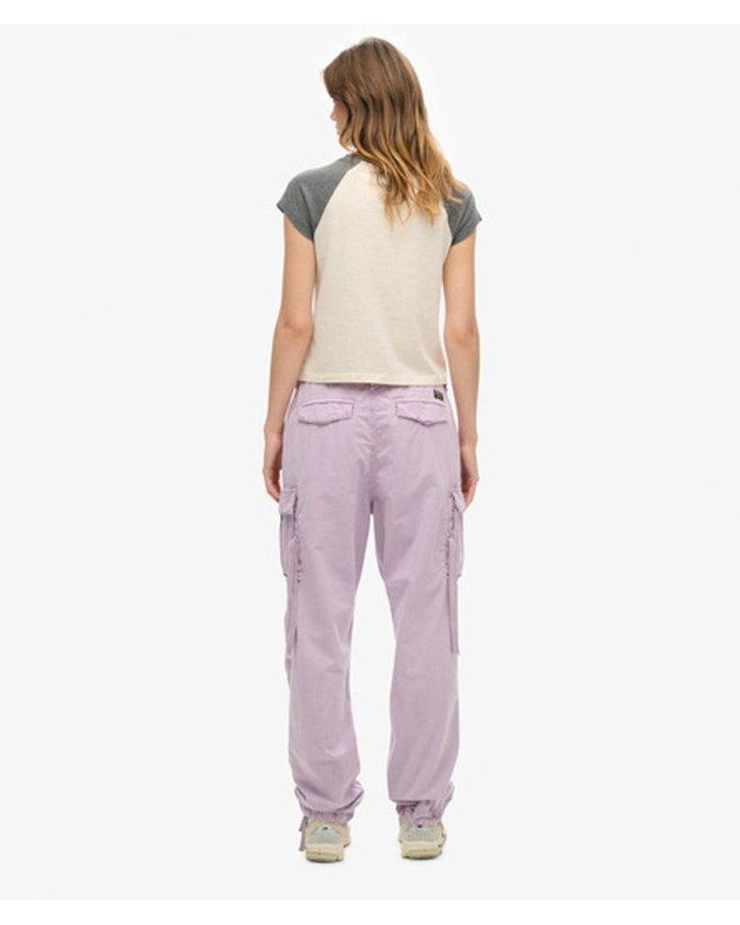 Superdry Multicolor & Co Low Rise Para Cargo Pants