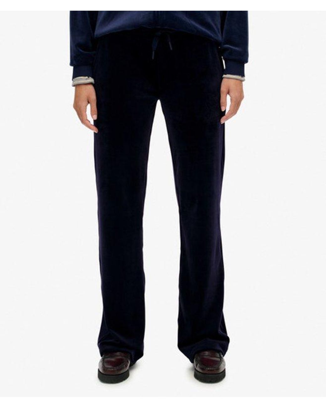 Superdry Blue & Co Country Club Velour joggers
