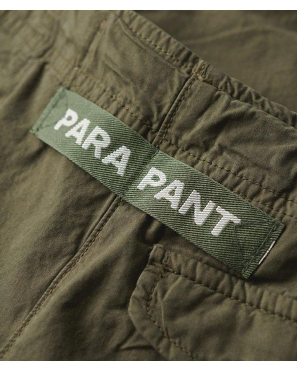 Superdry Green & Co baggy Parachute Pants