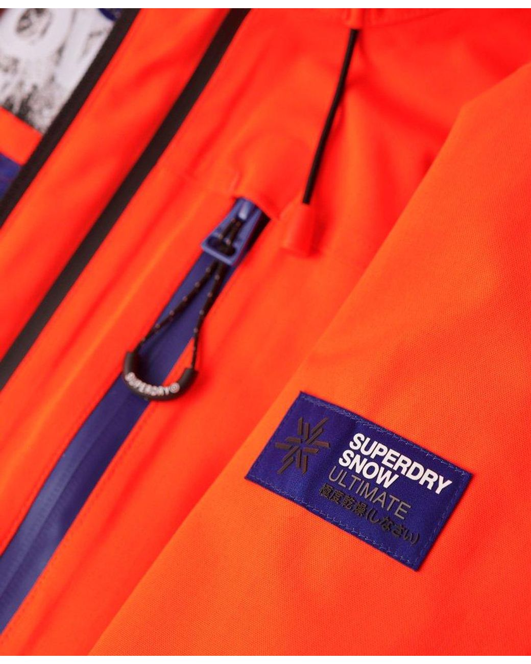 Superdry Sport Ski Ultimate Rescue Jacket in Orange for Men | Lyst