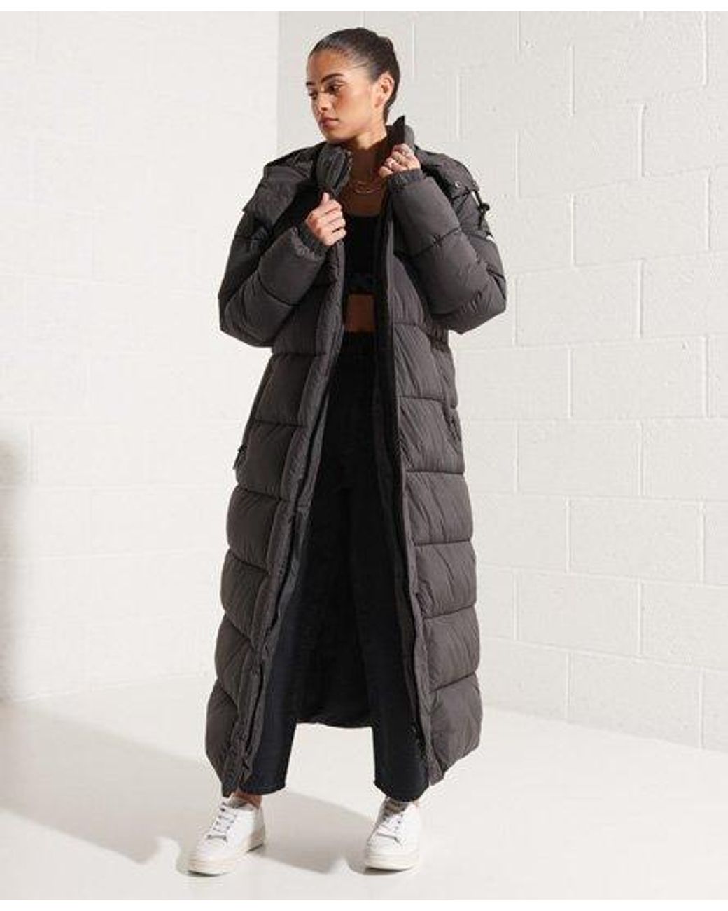 longline padded coat