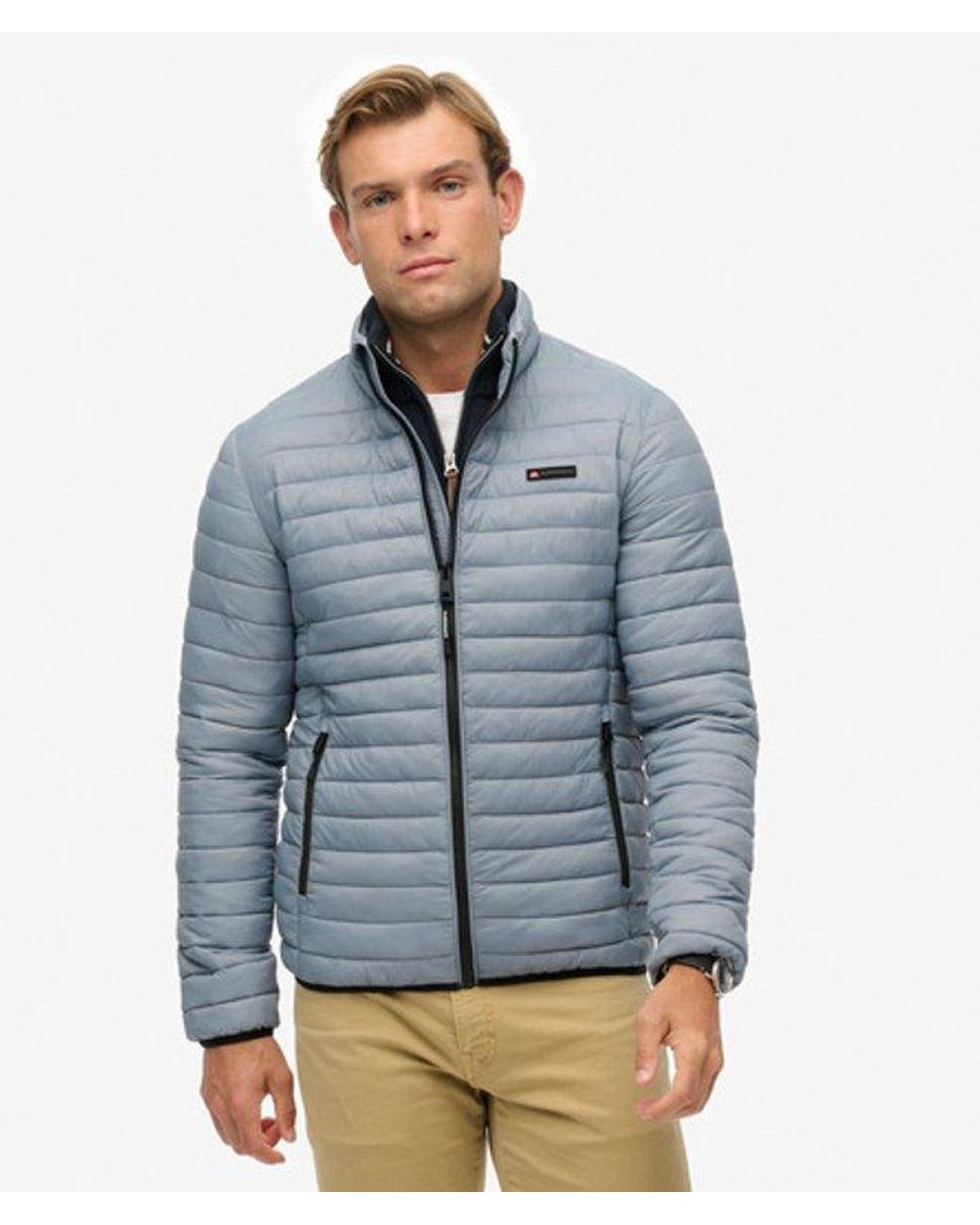 Superdry Blue & Co Fuji Lite Padded Jacket for men