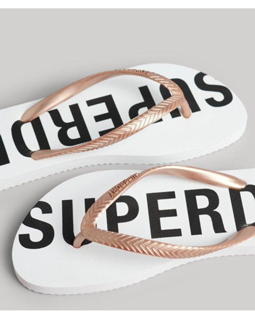 Superdry Metallic & Co Code Core Sport Flip Flops