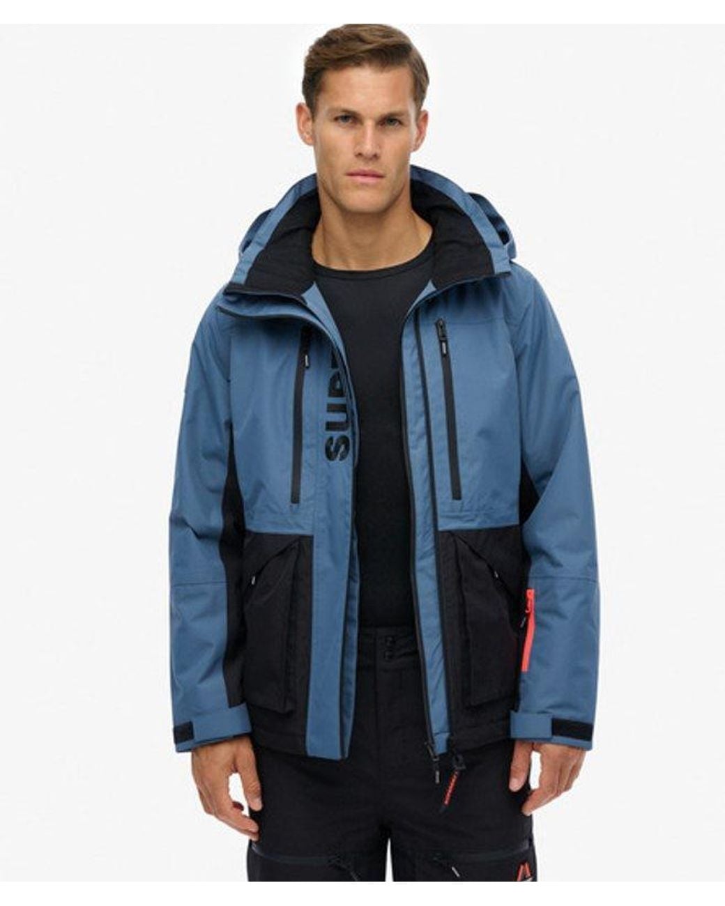 Superdry Blue & Co Ultimate Freestyle Ski Jacket for men