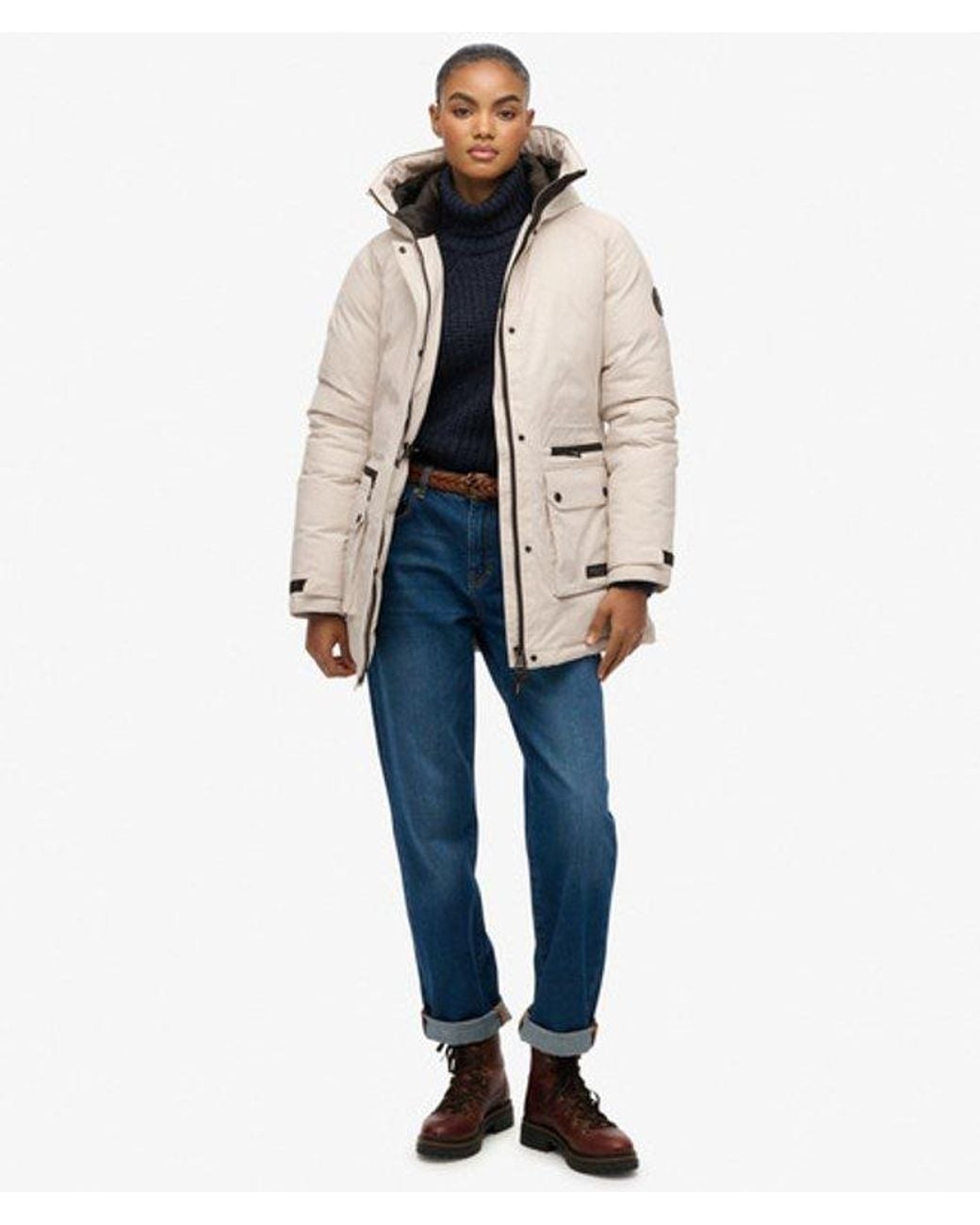 Superdry Natural & Co City Padded Parka Jacket