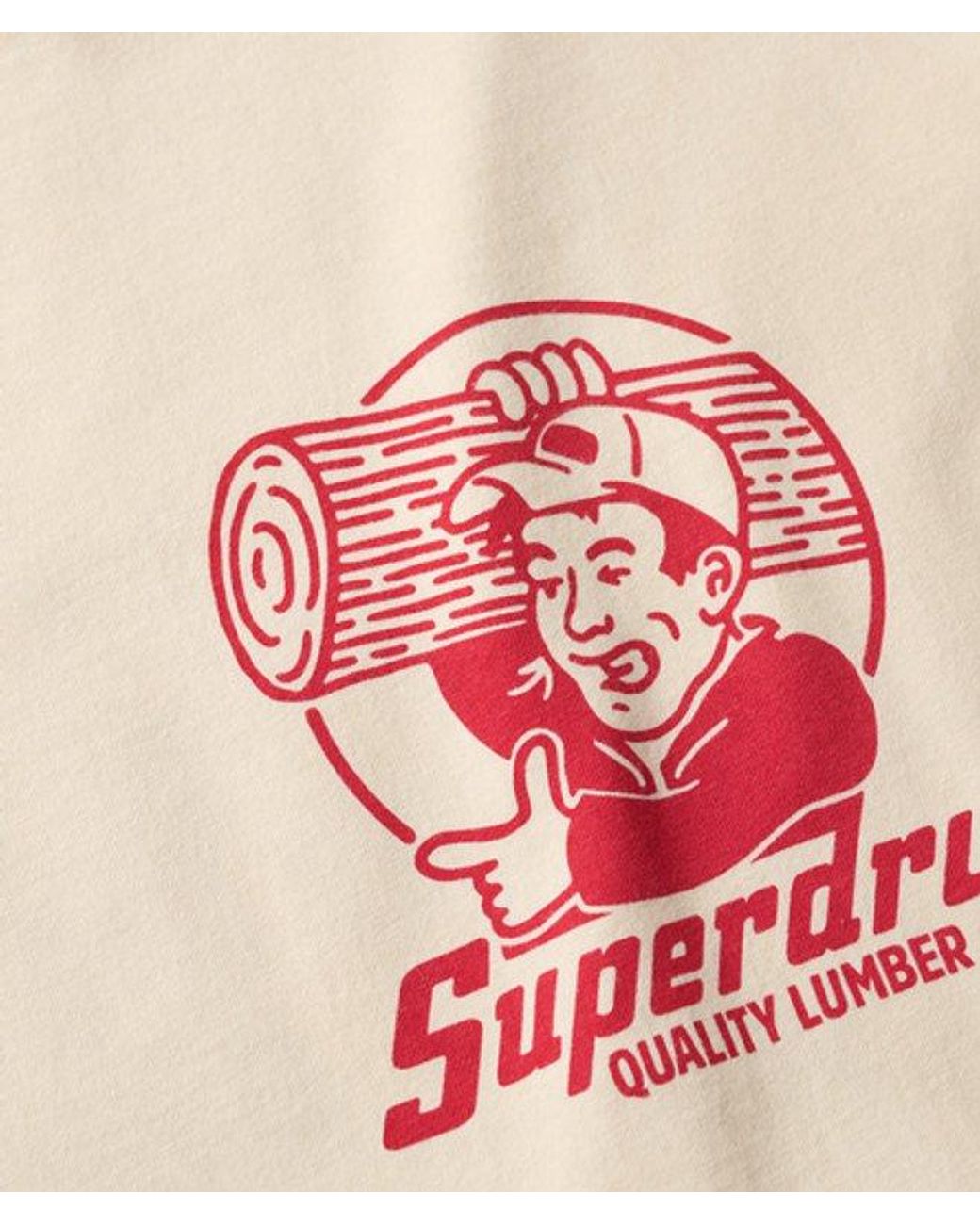 Superdry White & Co Trade Tools Loose T-shirt for men