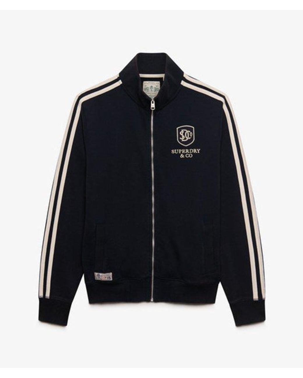 Superdry Blue & Co Essential Retro Track Top for men