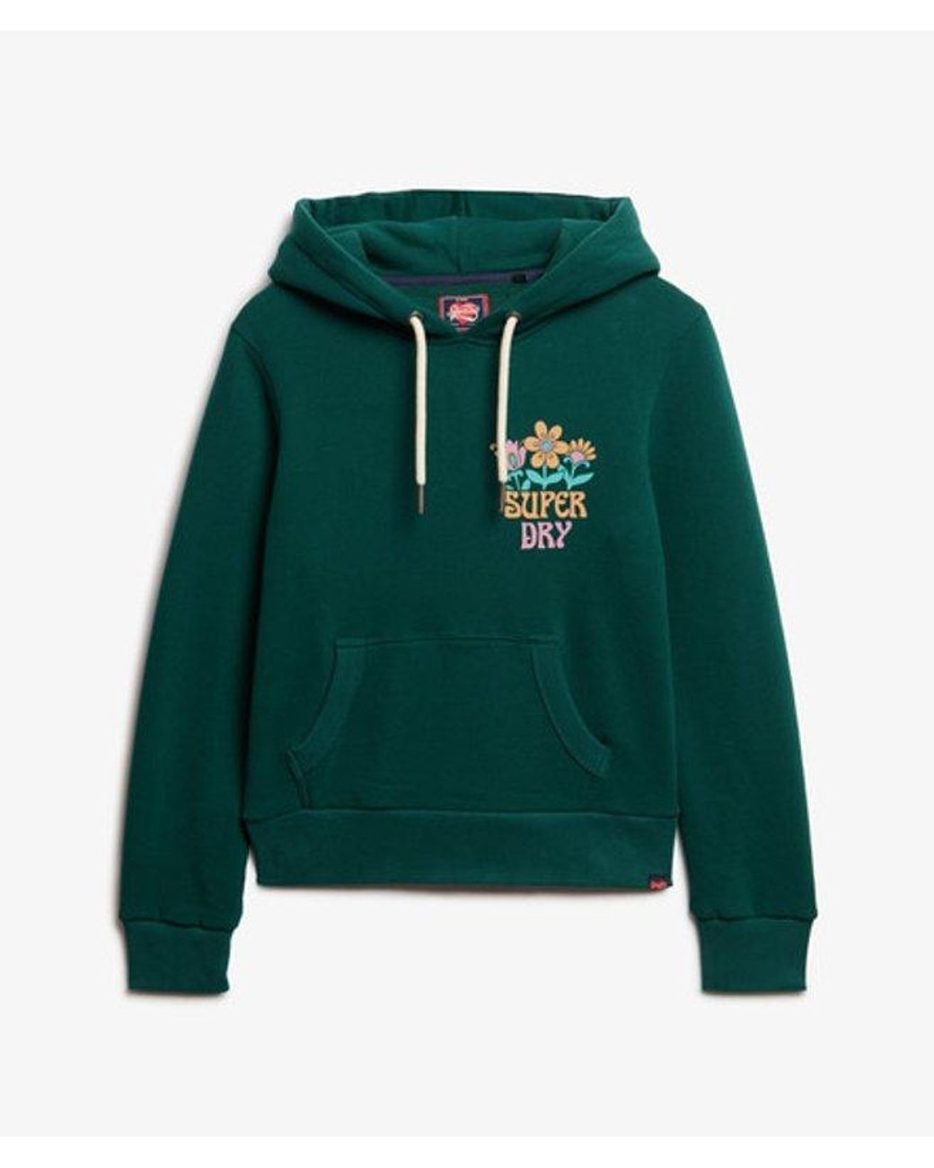 Superdry Green Summer Garden Hoodie