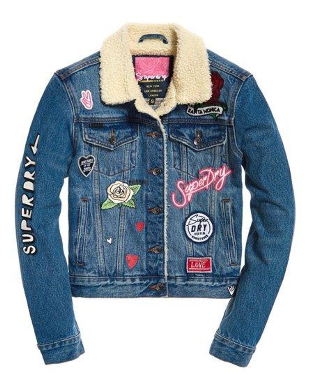 superdry girlfriend denim jacket