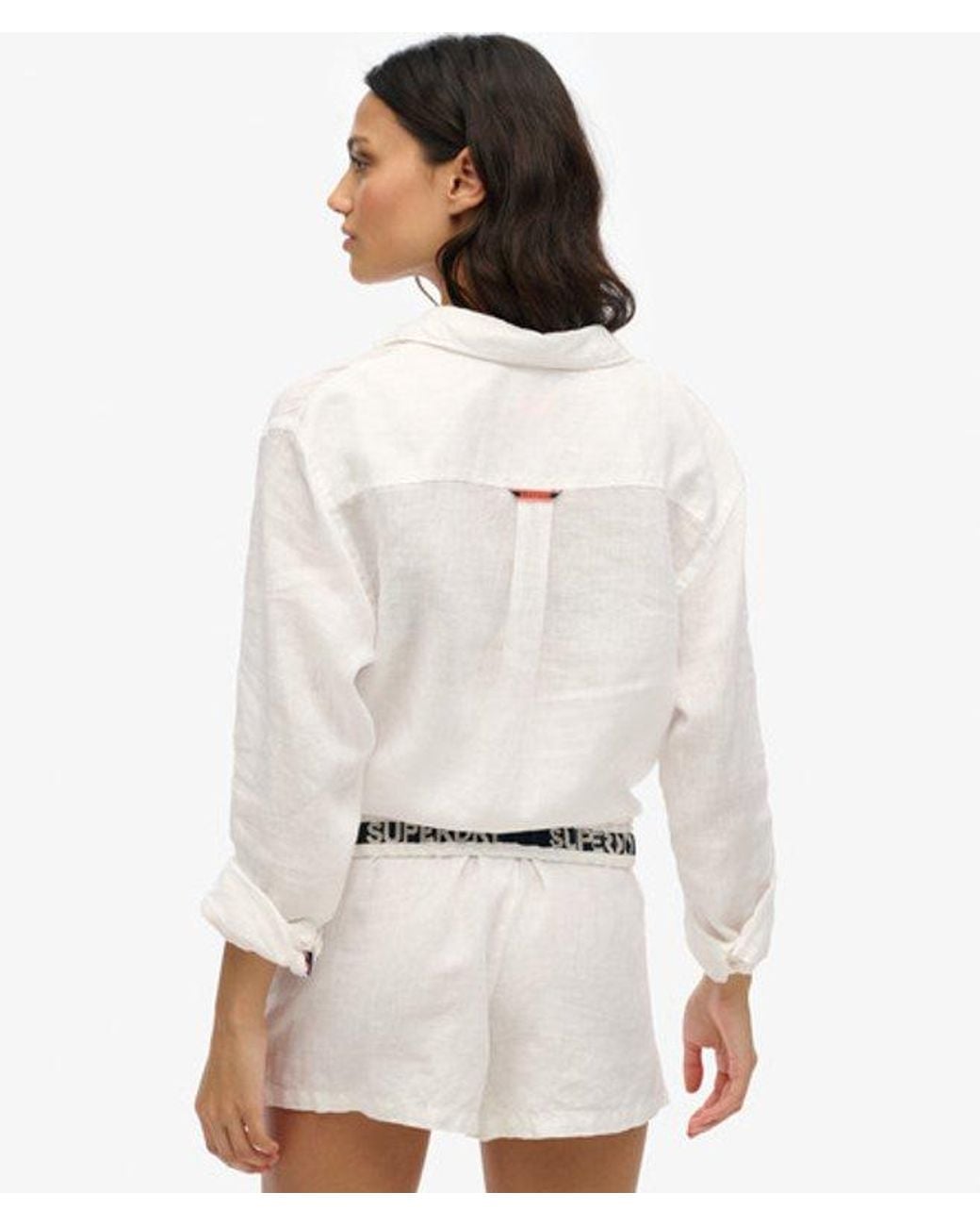 Superdry White & Co Linen Shorts
